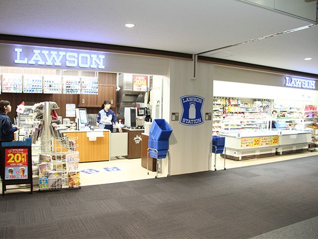 LAWSON New Chitose Airport gate lounge shop