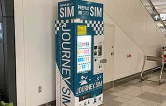 預付式SIM卡自動販賣機